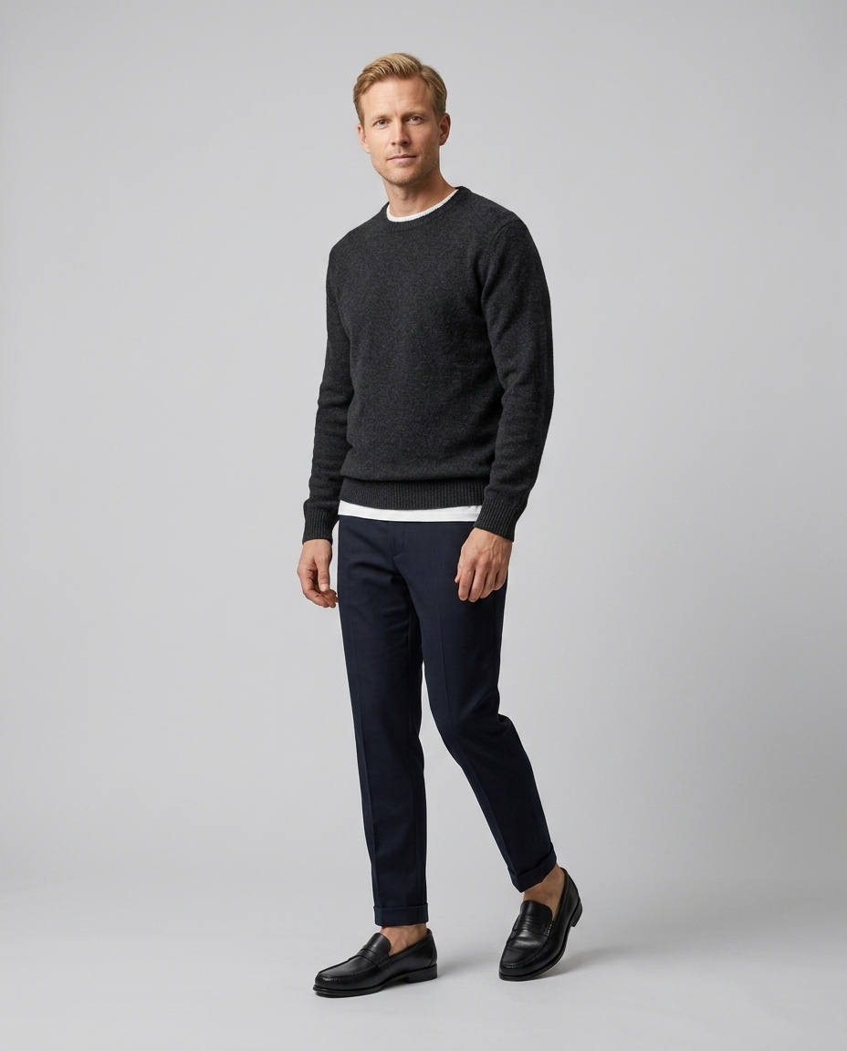 Penny Loafers Herre – Klassiske Slip-On med Komfortabel Pasform