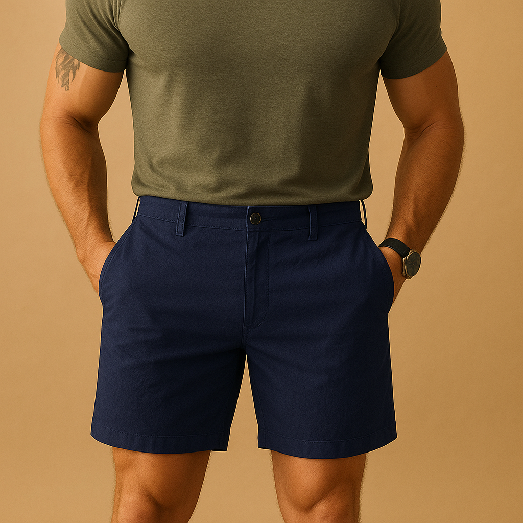 Shorts til Mænd – Relaxed Pasform med Velplejet Sommerlook