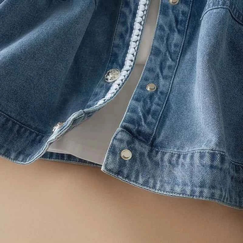 Kvinders Klassiske Denimjakke