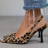 Rai Kitten Heels – Slingback Kitten Heels med Polstret Indersål