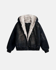 Mørkeblå (washed)