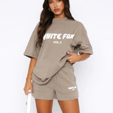 Sæt med shorts – Oversize komfort til hverdag
