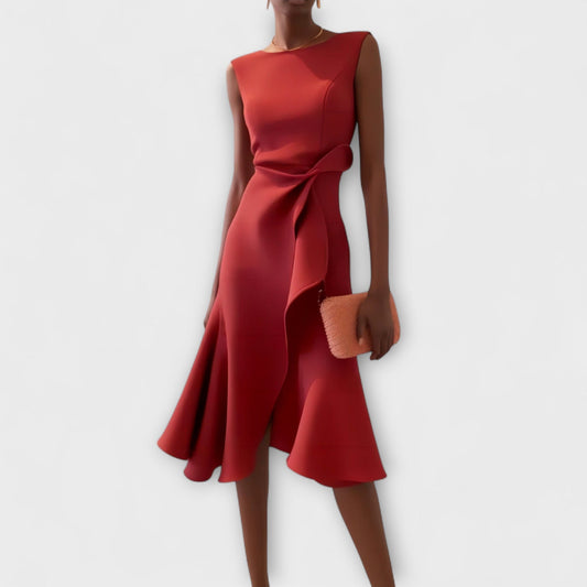 Chic Midi Kjole til Enhver Lejlighed