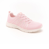 Sparkle Komfortsko Dame – Strik Sneakers med Glitrende Detaljer