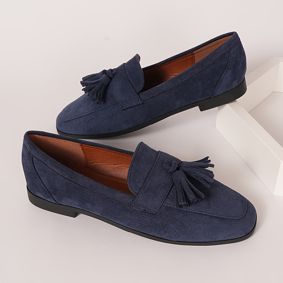 Soléna™ Loafers Dame | Elegant & Stabil – Komfort til Daglig Brug