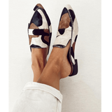 Courtney Loafers – Chic Mønstrede Loafers til Kvinder