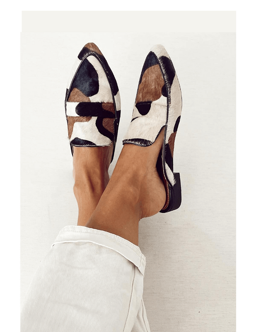 Courtney Loafers – Chic Mønstrede Loafers til Kvinder