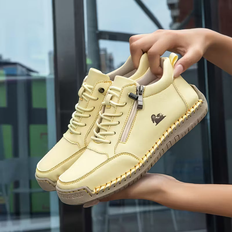 ErgoVita™ Sneakers Dame | Terapeutisk Komfort & Ergonomisk Støtte