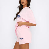 Sæt med shorts – Oversize komfort til hverdag