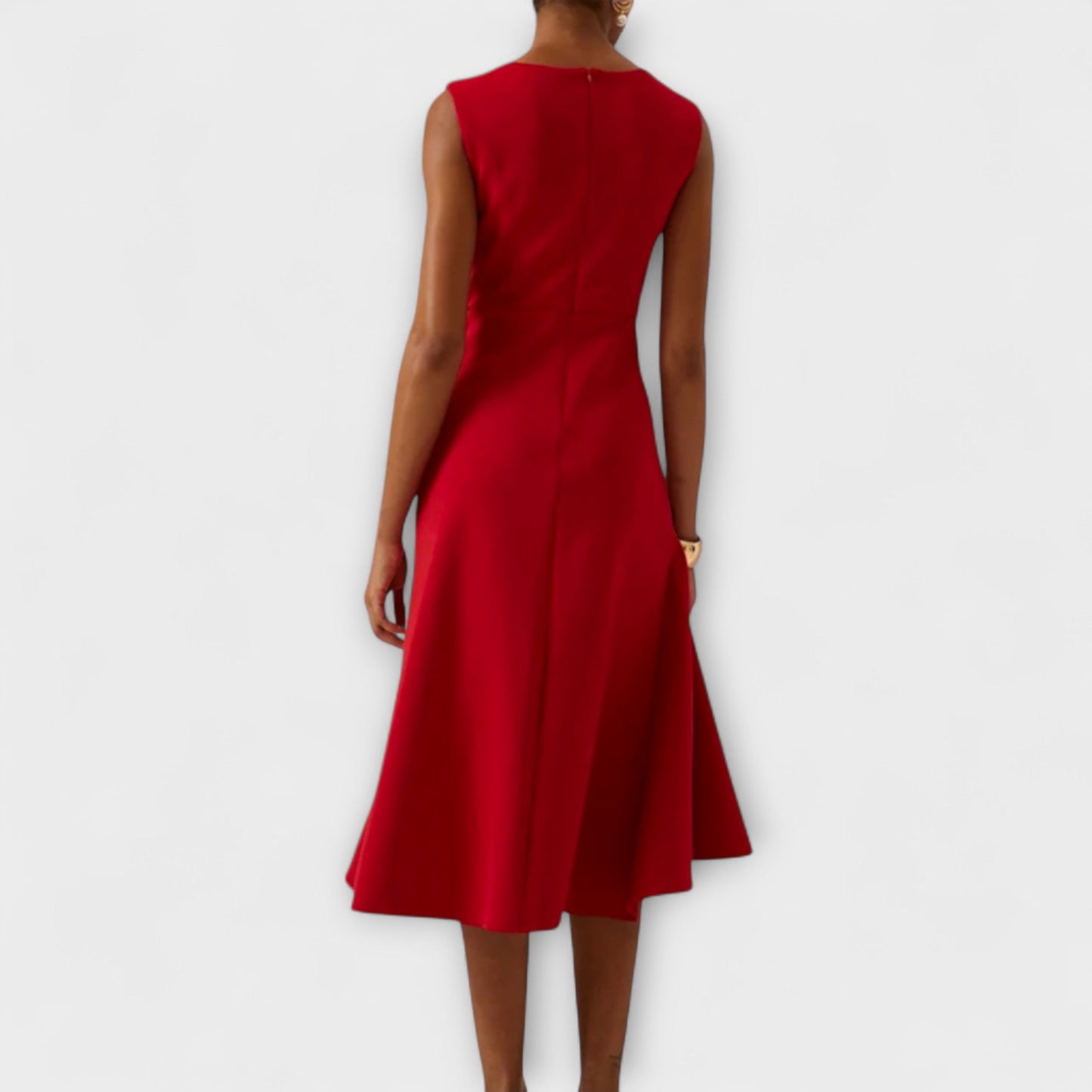 Chic Midi Kjole til Enhver Lejlighed