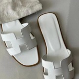 Helena | Damer Læder Slippers