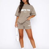 Sæt med shorts – Oversize komfort til hverdag