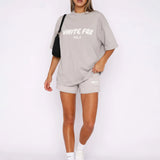 Sæt med shorts – Oversize komfort til hverdag