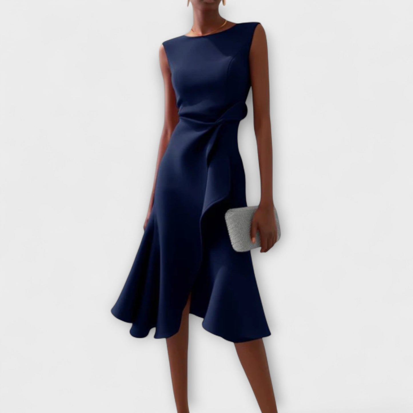 Chic Midi Kjole til Enhver Lejlighed