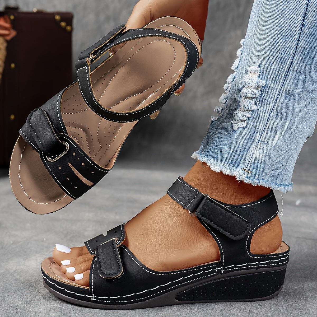 Sandaler Ergonomiske Komfortable Trendy Støttende Unisex Sommer Hverdag – Celima