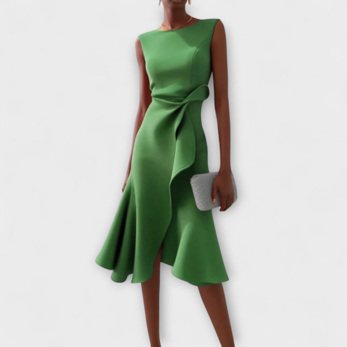 Chic Midi Kjole til Enhver Lejlighed