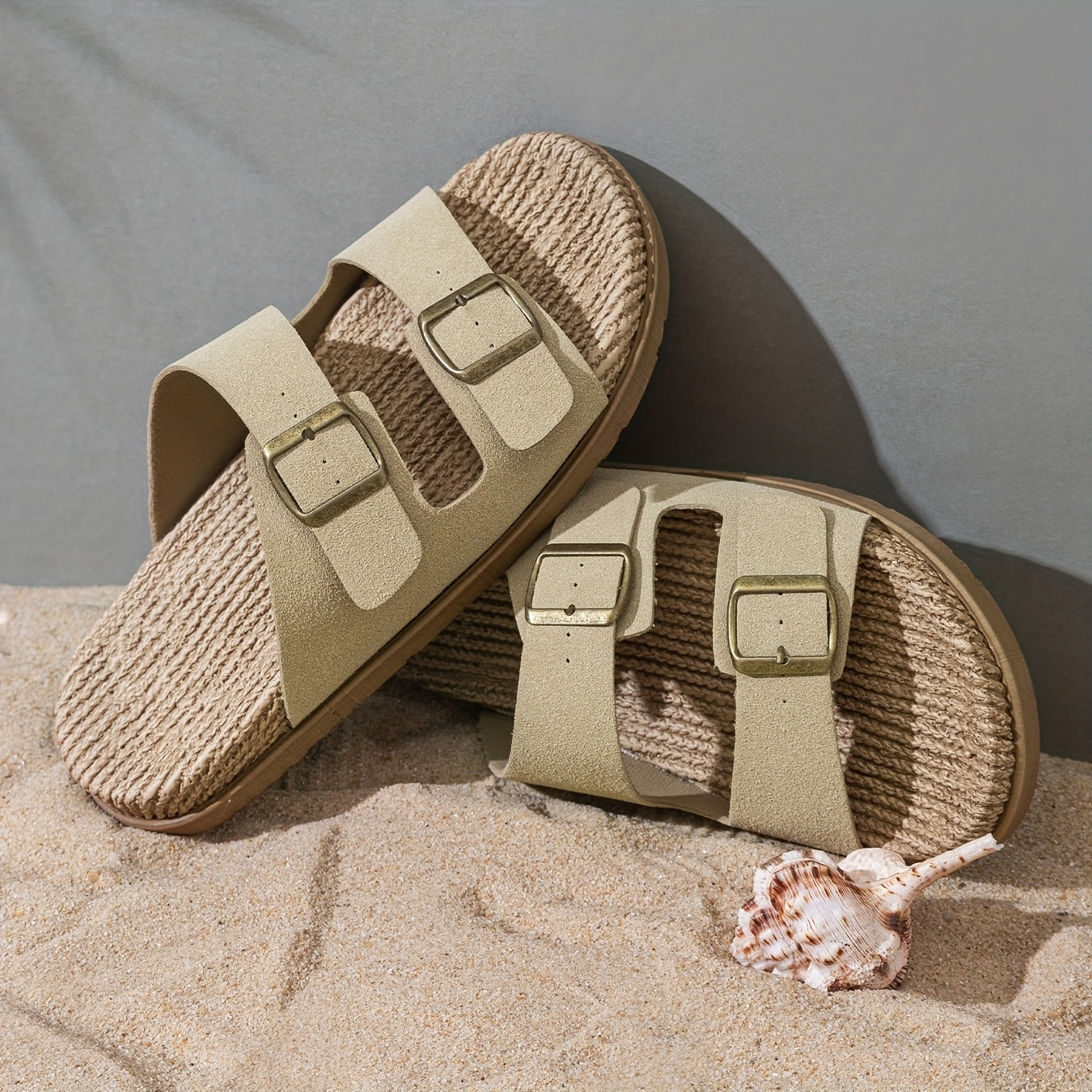 GripStep Herre Sandaler – Sommer Sandaler med Justerbare Spænder