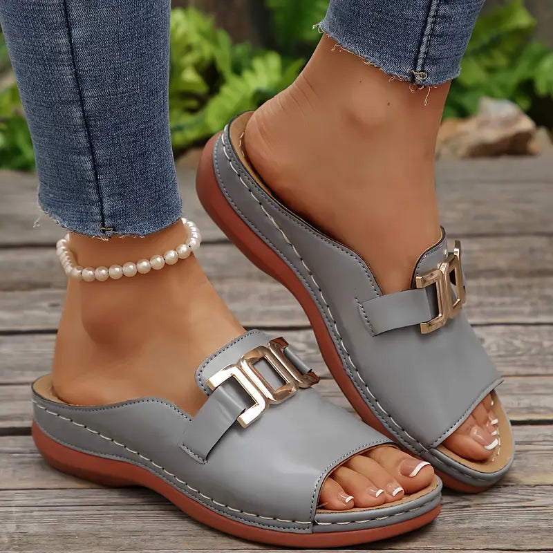 Isabel Dame Sandaler – Kilehæle Sandaler Elegant Sommerstil Komfortabel Pasform