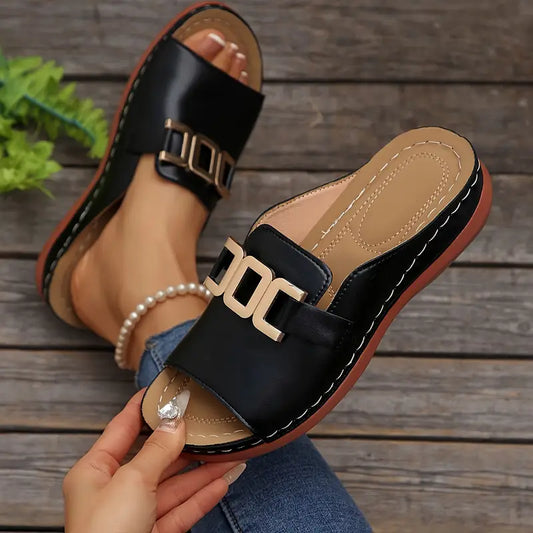Isabel Dame Sandaler – Kilehæle Sandaler Elegant Sommerstil Komfortabel Pasform