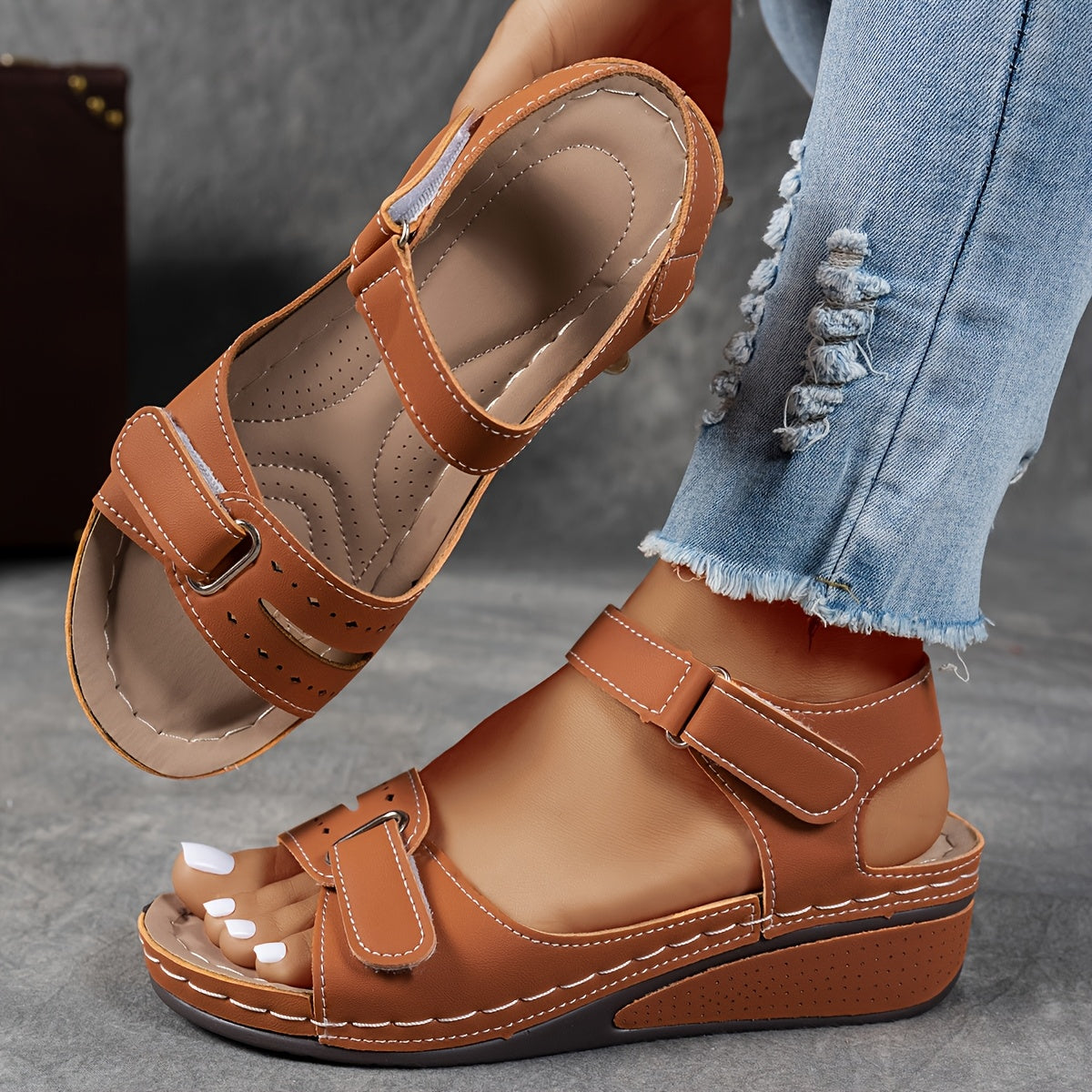 Sandaler Ergonomiske Komfortable Trendy Støttende Unisex Sommer Hverdag – Celima