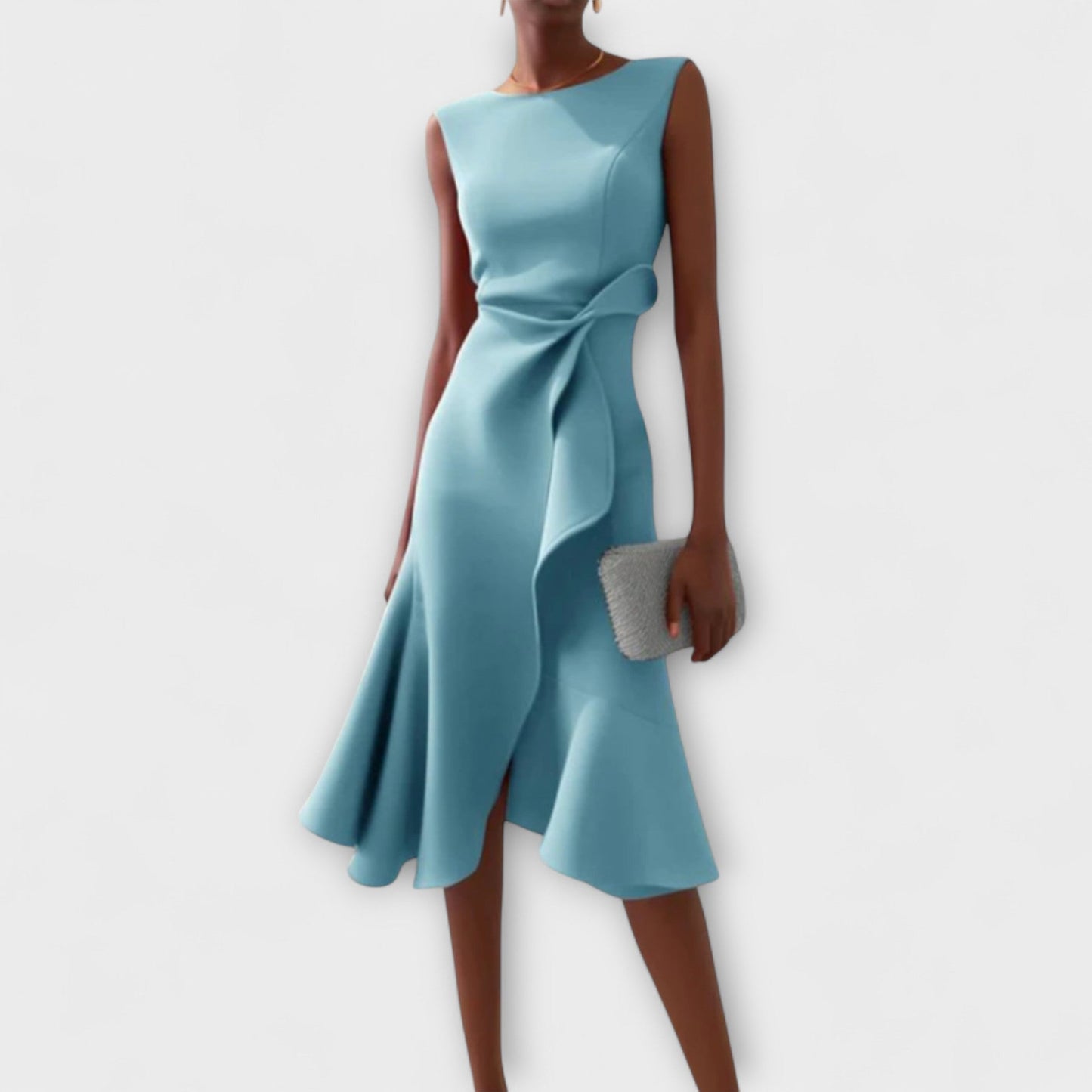 Chic Midi Kjole til Enhver Lejlighed