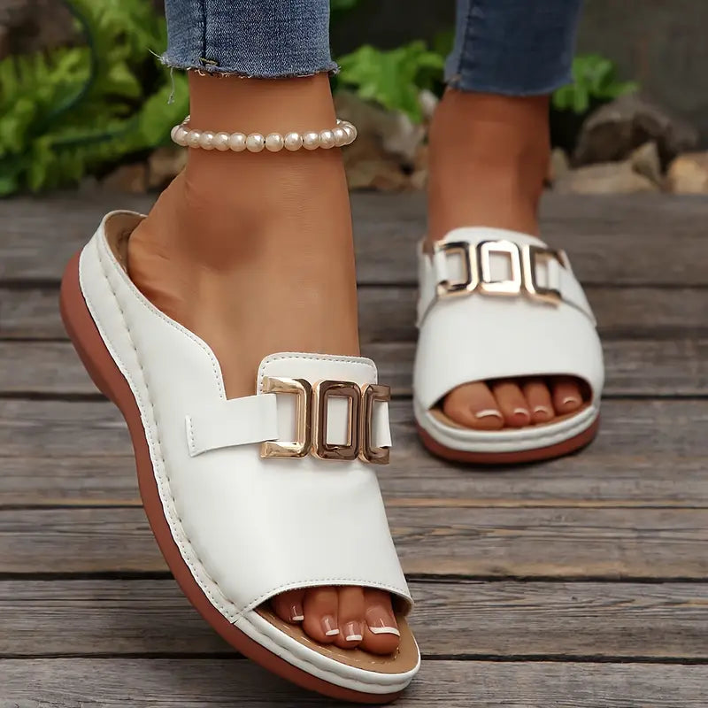 Isabel Dame Sandaler – Kilehæle Sandaler Elegant Sommerstil Komfortabel Pasform