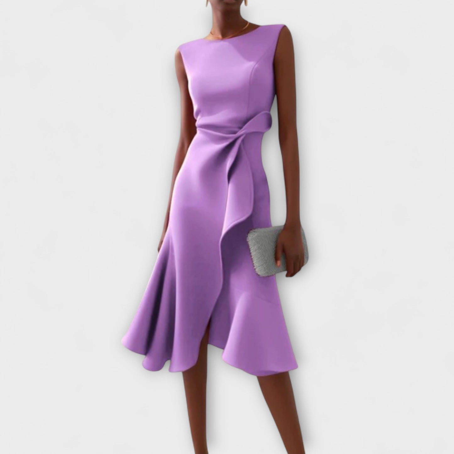 Chic Midi Kjole til Enhver Lejlighed