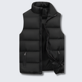 Theo | Herre Vinter Puffer Vest med Quiltet Look