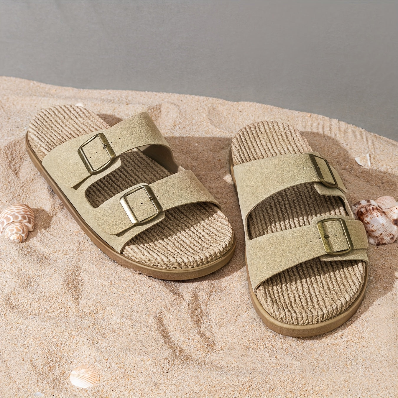 GripStep Herre Sandaler – Sommer Sandaler med Justerbare Spænder