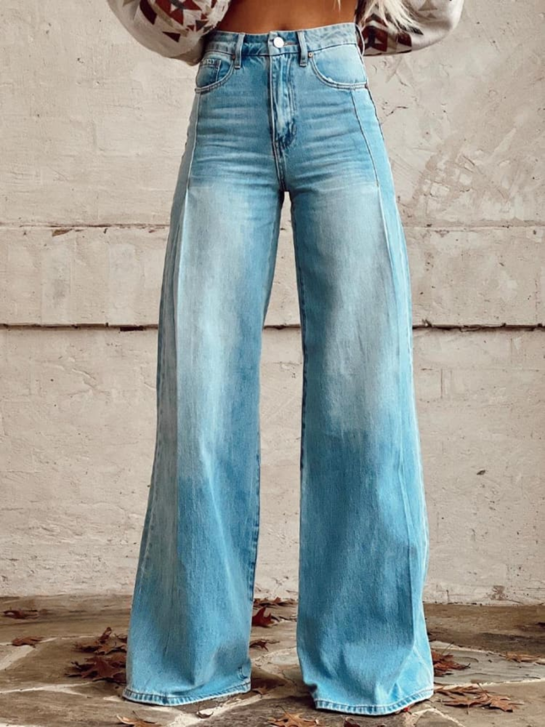 Jeans Baggy Brede Ben Komfortable Stilfulde Dame Hverdag Casual Stil – Alyssa