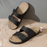 GripStep Herre Sandaler – Sommer Sandaler med Justerbare Spænder