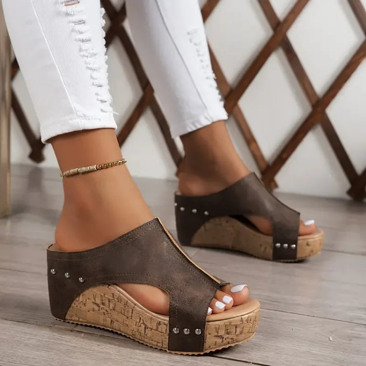 Sandaler Komfortable Stilfulde Dame Sommer Hverdag Sko – Melissa