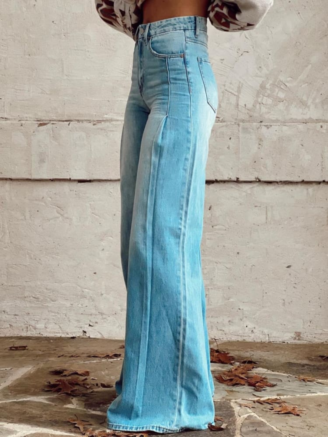 Jeans Baggy Brede Ben Komfortable Stilfulde Dame Hverdag Casual Stil – Alyssa