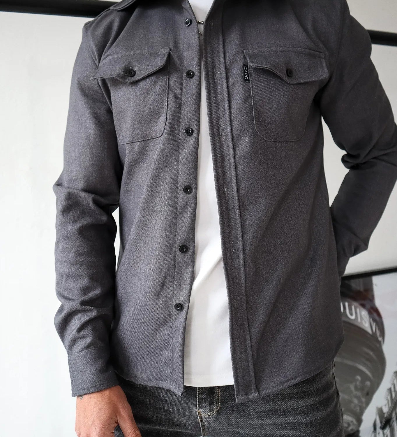 Noah | Herre Overshirt Jakke med Brystlommer