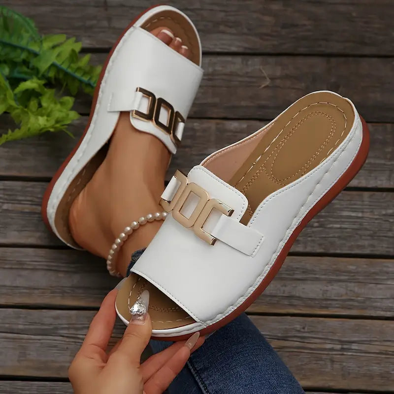 Isabel Dame Sandaler – Kilehæle Sandaler Elegant Sommerstil Komfortabel Pasform