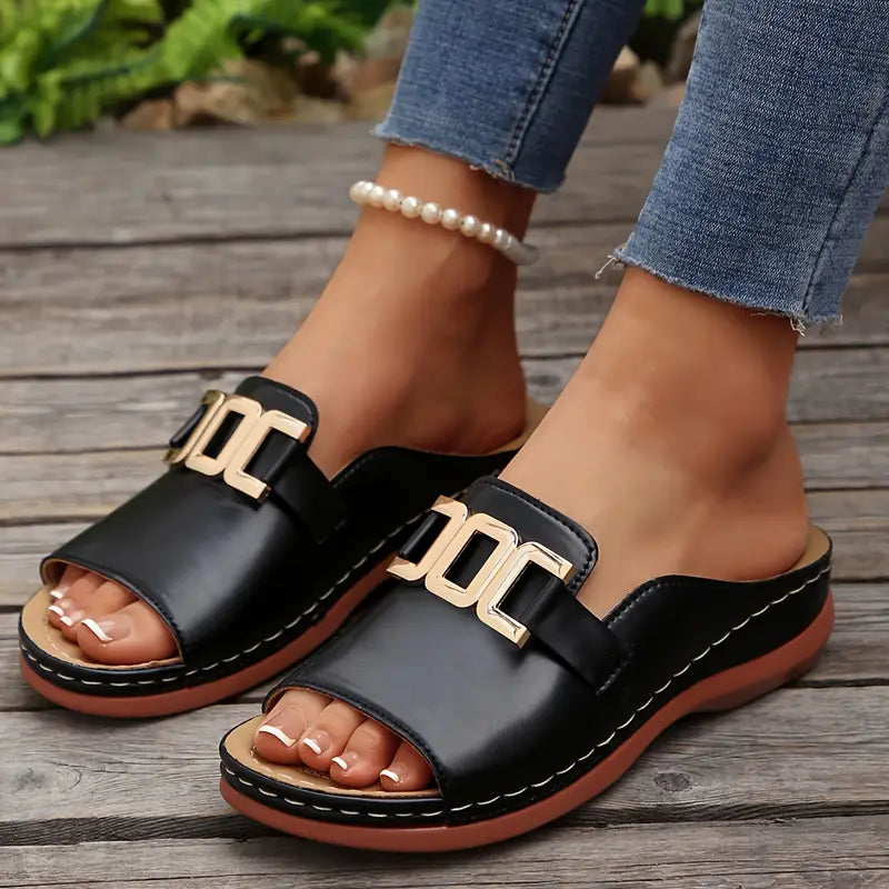 Isabel Dame Sandaler – Kilehæle Sandaler Elegant Sommerstil Komfortabel Pasform
