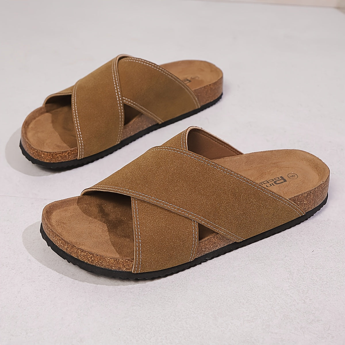 Herre Sandaler med Krydsede Remme – Casual Urban Sommer Stil