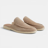Belcien Suede Mule Herre – Slip-On Sandaler i Blødt Ruskind