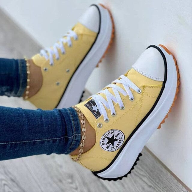 Linda - Trendy Chunky Sole Sneakers til Hverdagsbrug