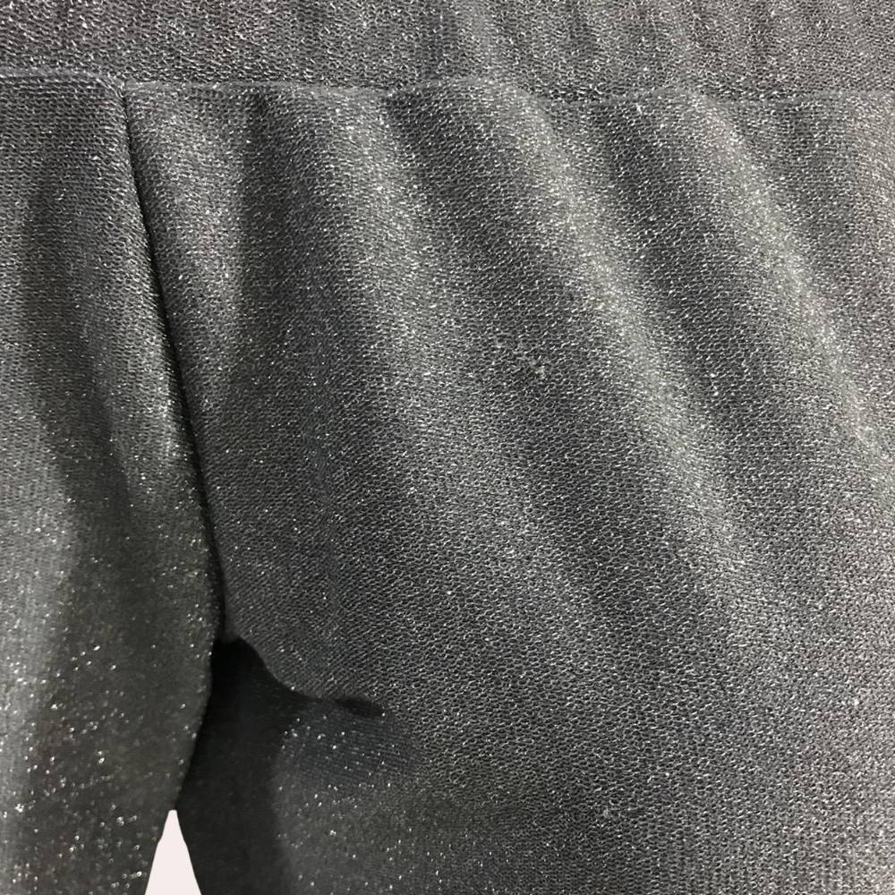 Mila | Kvinders Skinnende Glitter Midi Cocktailkjole med Side Slids
