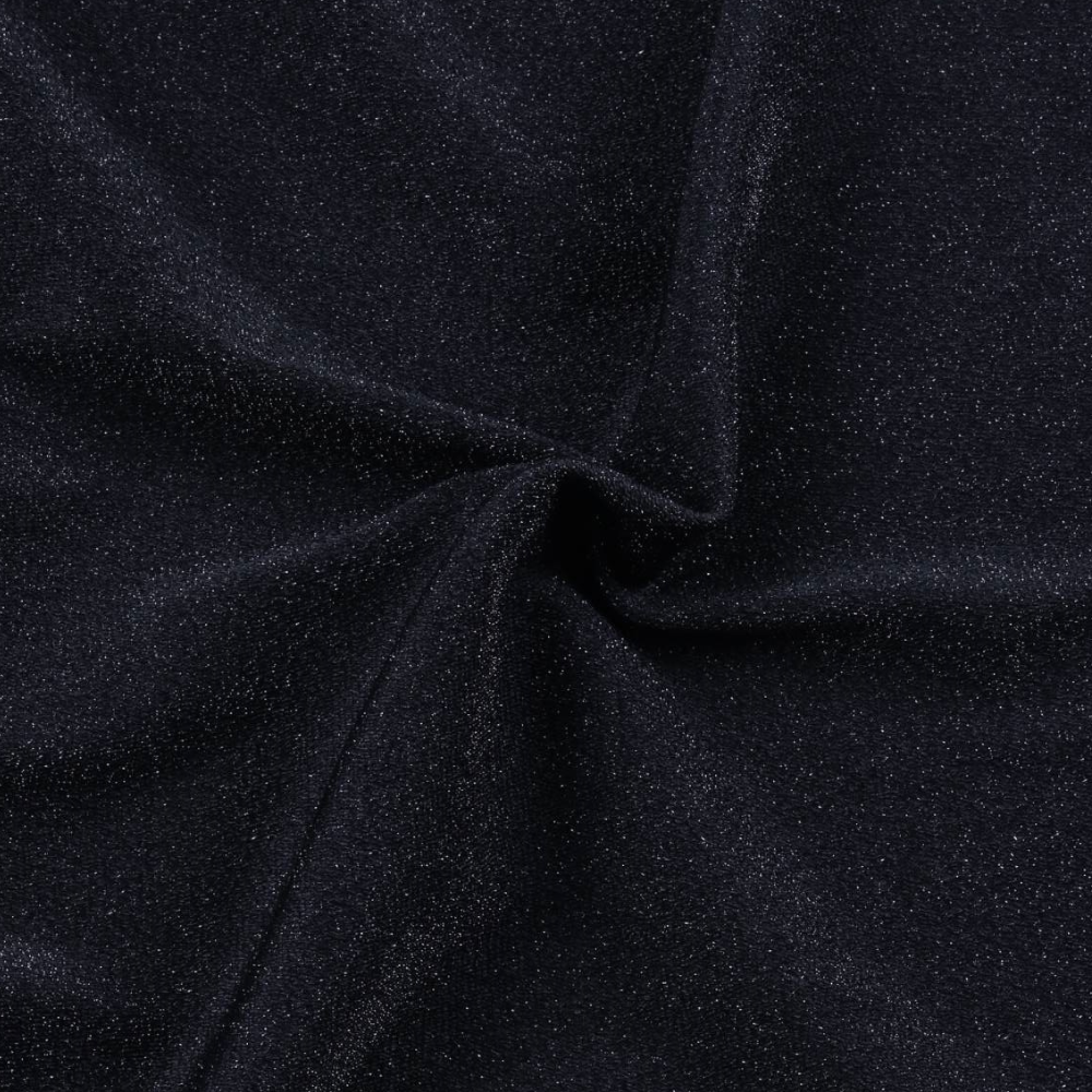 Mila | Kvinders Skinnende Glitter Midi Cocktailkjole med Side Slids