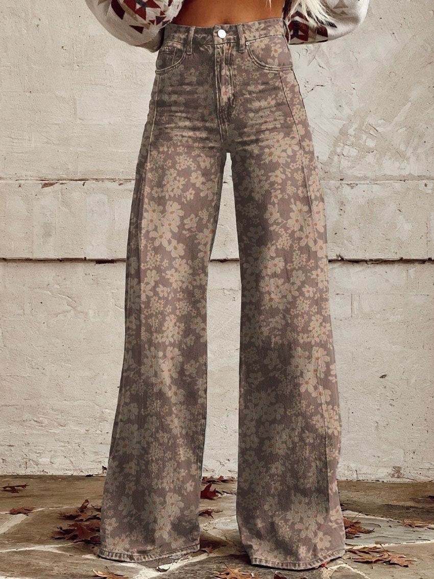 Jeans Baggy Brede Ben Komfortable Stilfulde Dame Hverdag Casual Stil – Alyssa