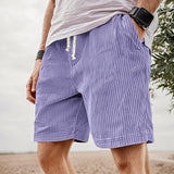 Cole Corduroy Shorts Herre – Casual Korte Bukser i Ribstof