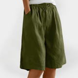 Shorts med elastisk talje – Luftig sommerstil