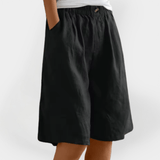 Shorts med elastisk talje – Luftig sommerstil