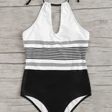 Badedragt med halter – Elegant stil til stranden