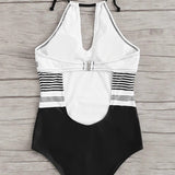 Badedragt med halter – Elegant stil til stranden