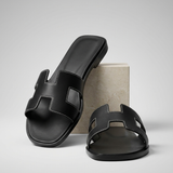 Helena | Damer Læder Slippers