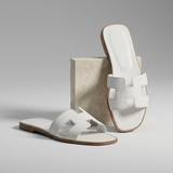 Helena | Damer Læder Slippers