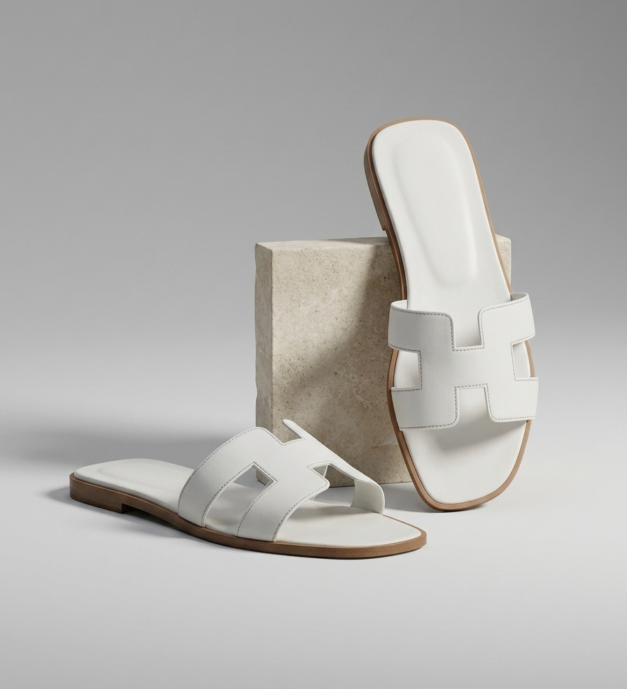 Helena | Damer Læder Slippers